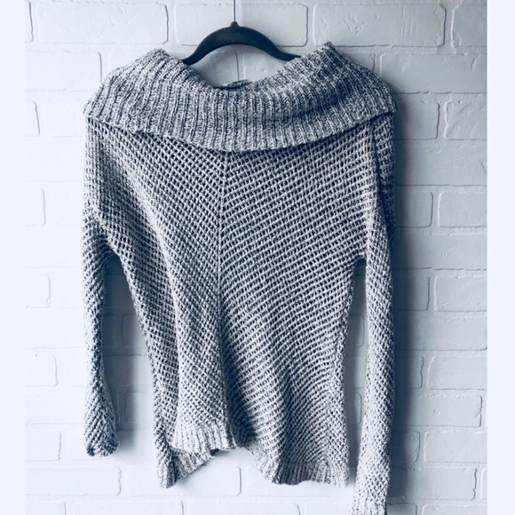 Jack by B.B. Dakota Gray Cowl Neck Sweater XS - Picture 2 of 5